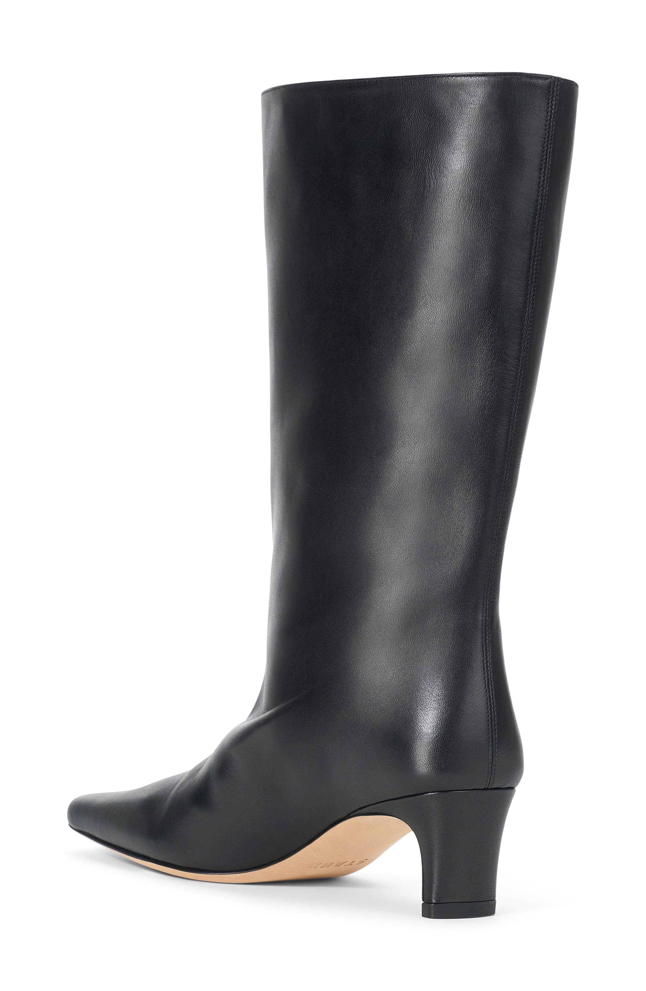 STAUD Wally Mid Calf Boot, Alternate, color, Black