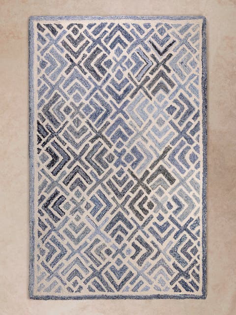 Santorini Wool & Denim Rug