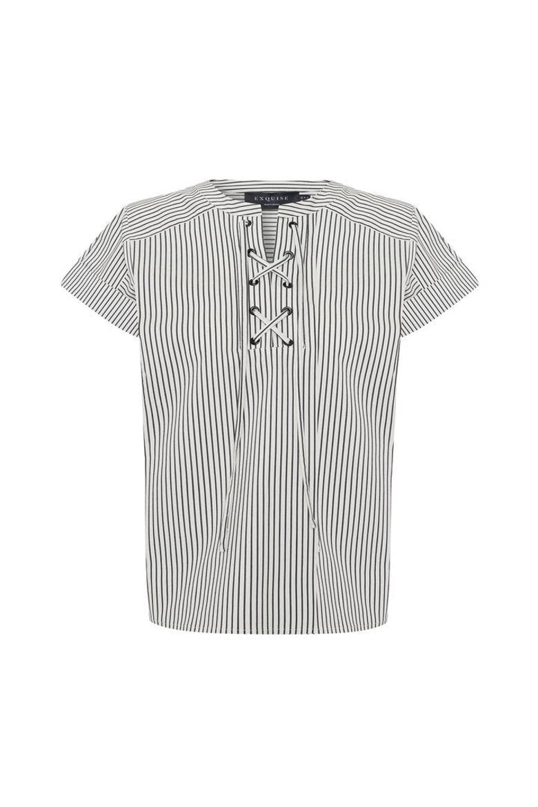 Milani Striped Blouse, Alternate, color, Striped