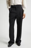 Fear of God 70s Pleated Virgin Wool Satin Trousers