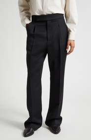 Fear of God 70s Pleated Virgin Wool Satin Trousers