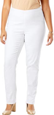 Jessica London Stretch Denim Straight-Leg Jegging