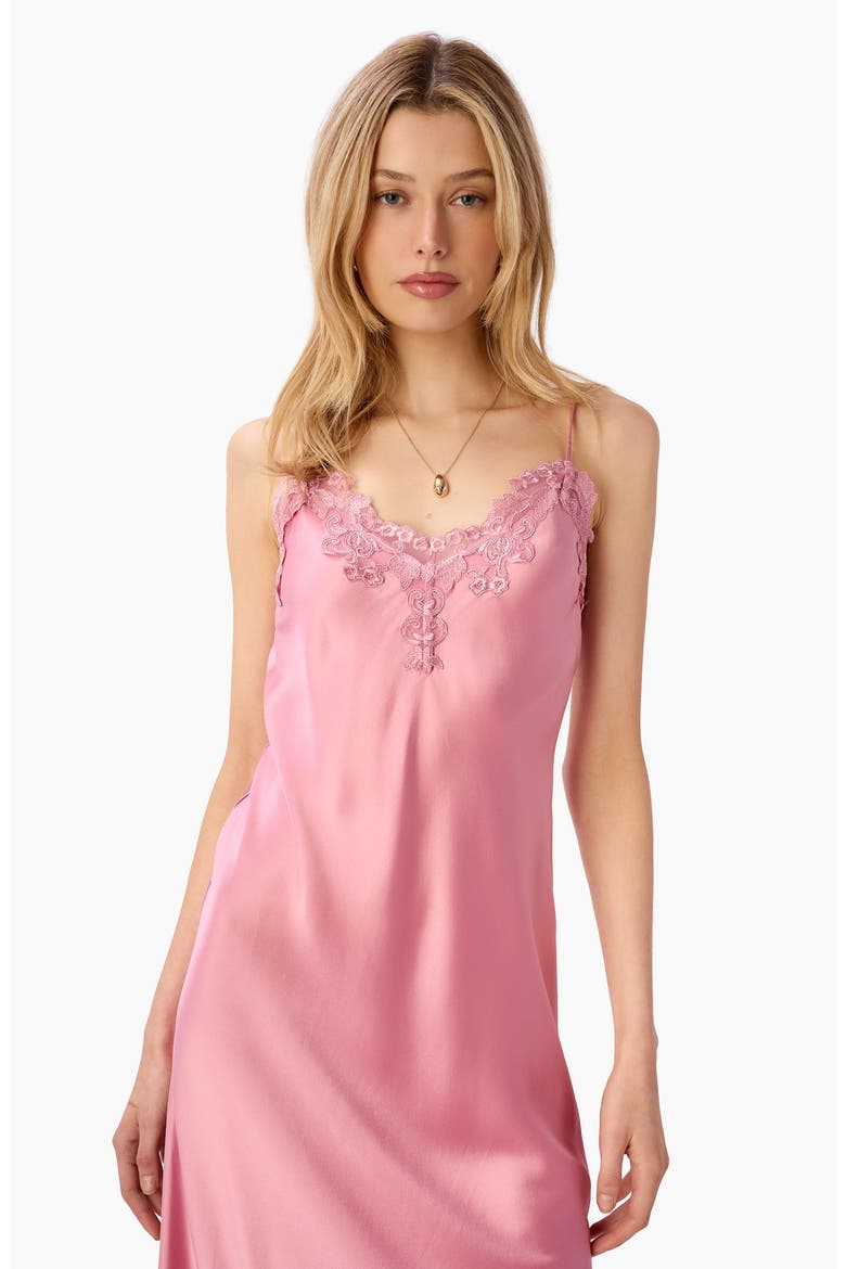 Isabeau Midi Slip Dress, Alternate, color, ROSEBUD