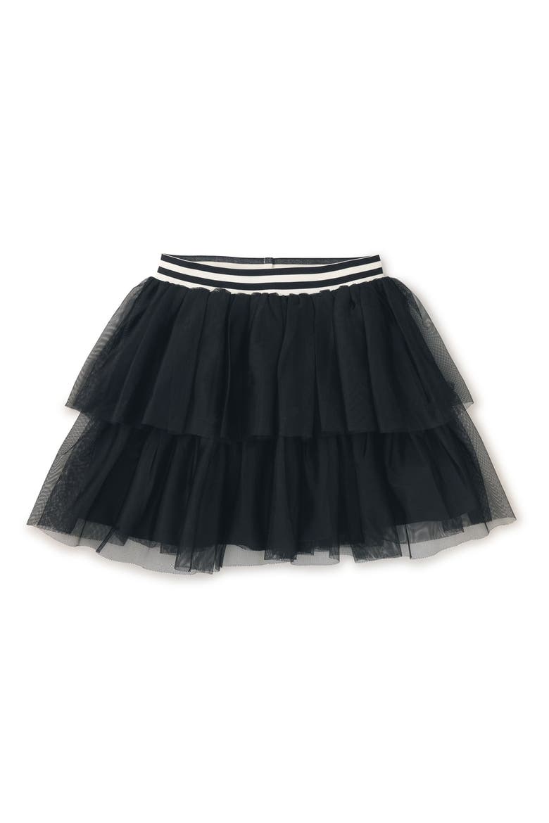 Tiered Tulle Skirt, Main, color, Jet Black