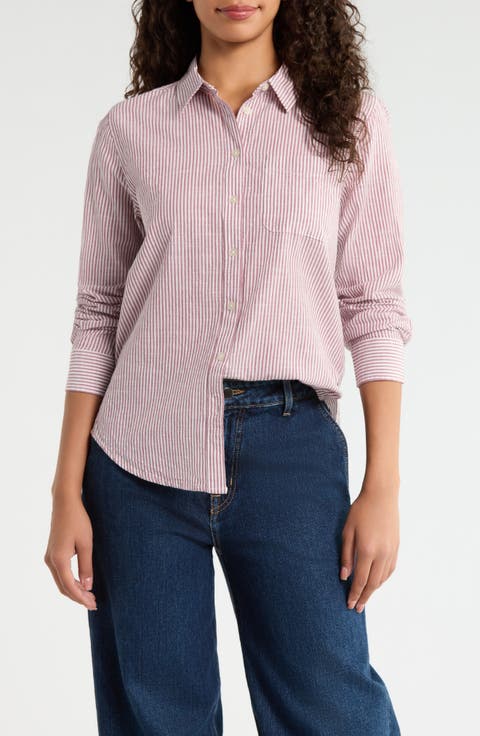 Boyfriend Button-Up Shirt