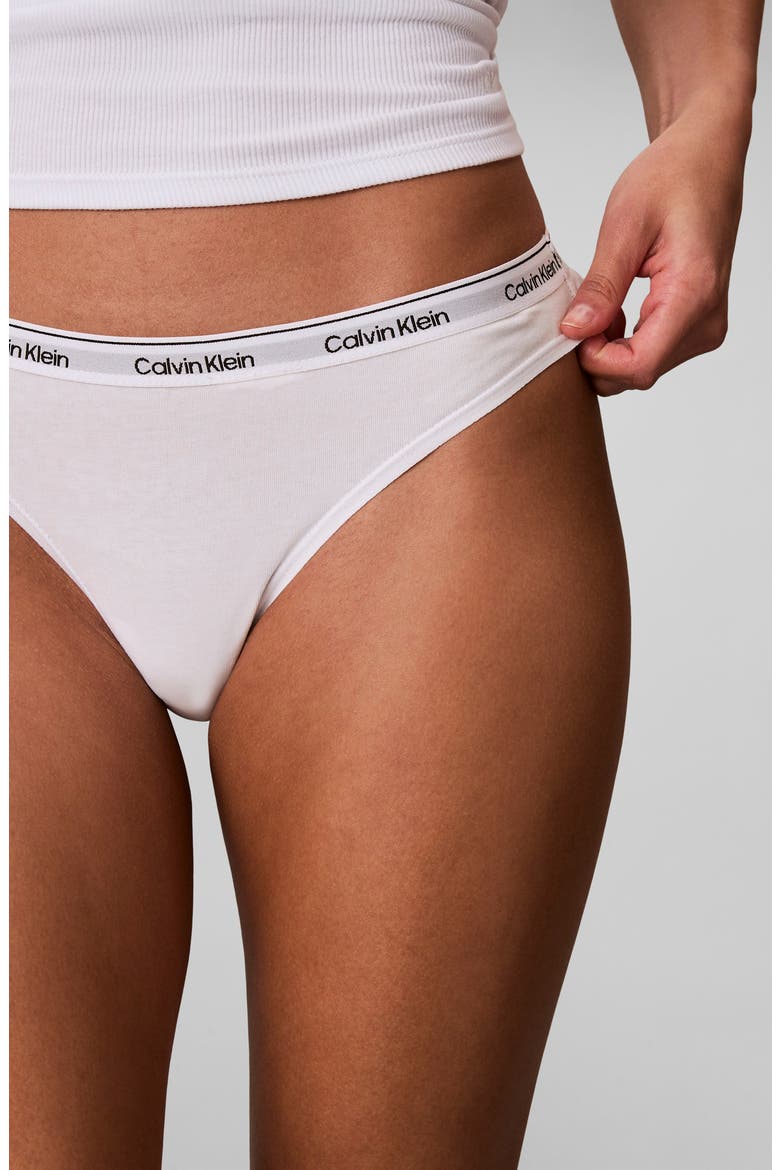 Assorted 5-Pack Cotton Blend Thongs, Alternate, color, SHORELINE/BLUE/ WHITE/GH/BLU