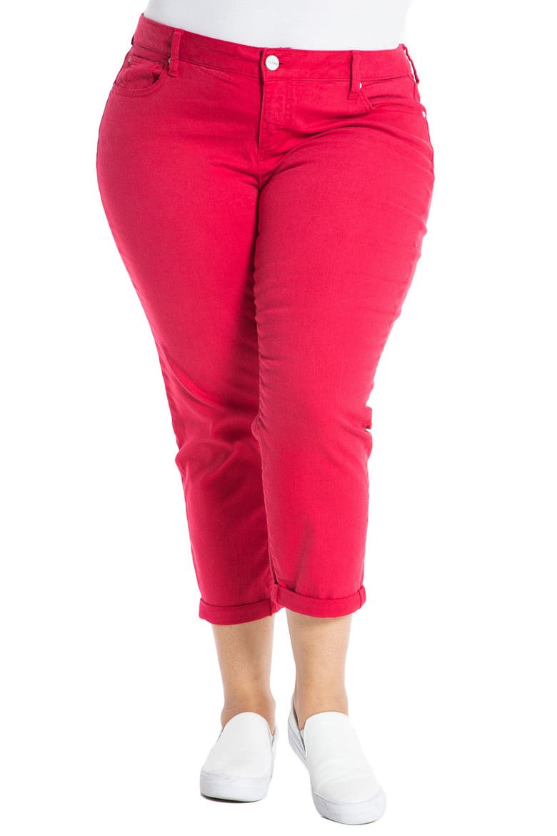 Boyfriend Jeans, Main, color, POPPER