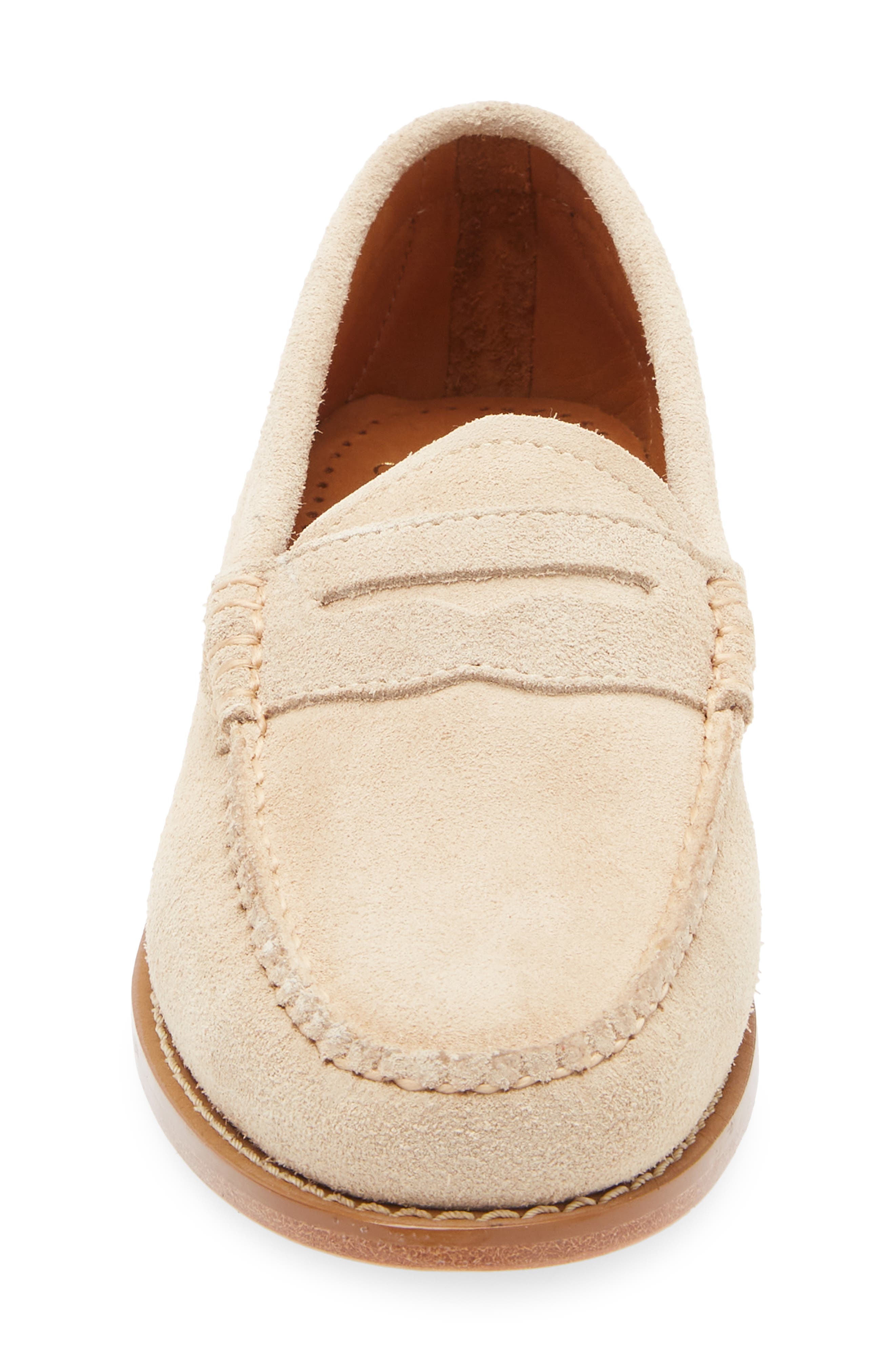 G.H.BASS Whitney Leather Penny Loafer, Alternate, color, Sand