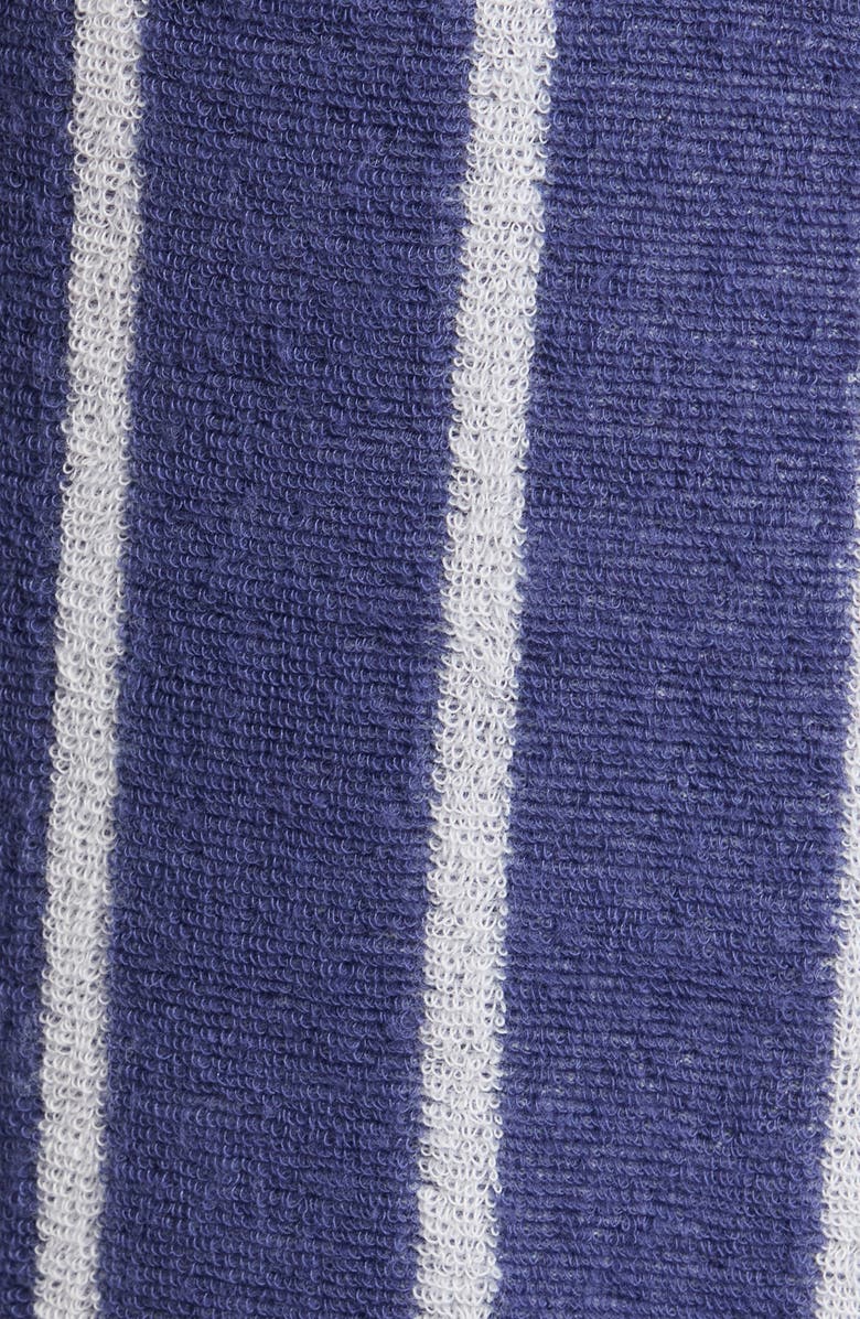 Marine Layer Beach Stripe Terry Cloth Pants, Alternate, color, Bay Blue And White Stripe