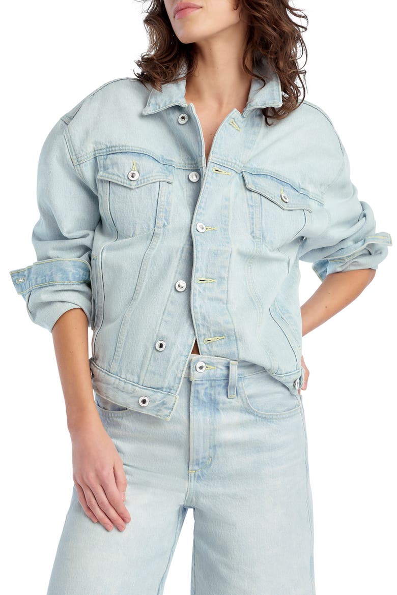 The Otto Denim Boyfriend Jacket, Main, color, FREEPORT
