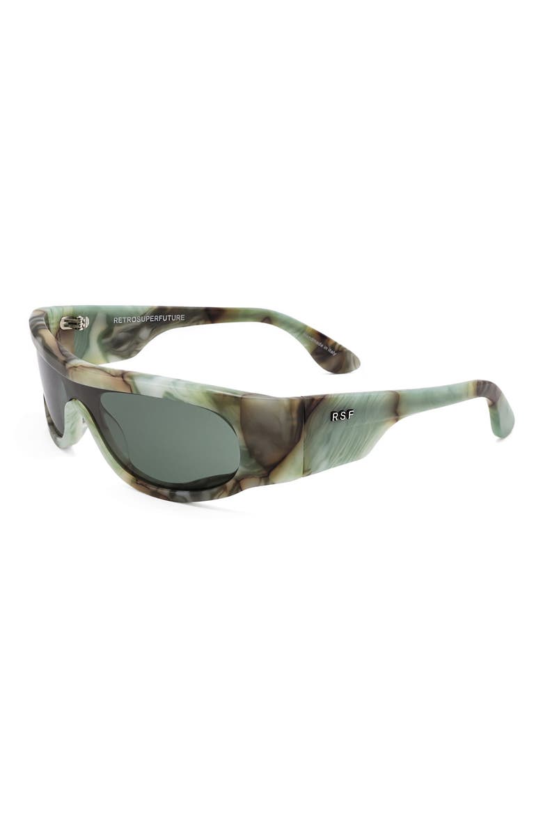58mm Wrap Sunglasses, Alternate, color, GREY