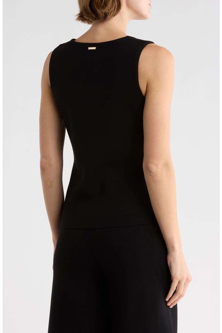 Milano Sweater Vest, Alternate, color, BLACK
