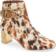 Kurt Geiger London Mayfair Genuine Calf Hair Ankle Boot