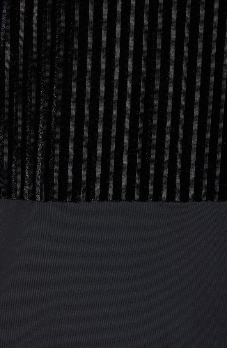 Omnia Paratus Tie Neck Long Sleeve Tunic, Alternate, color, 