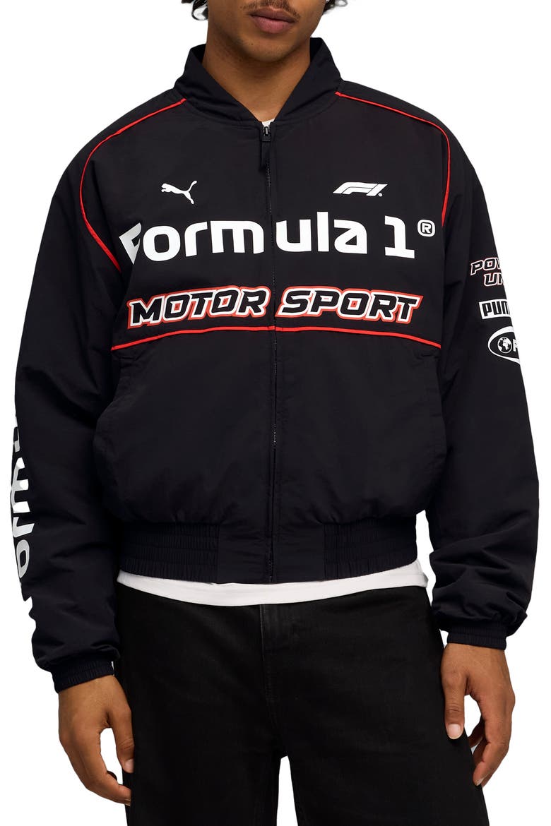 Formula 1® Motorsport Jacket, Main, color, PUMA BLACK
