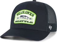 '47 Men's '47 College Navy Seattle Seahawks Roadway Adjustable Trucker Hat