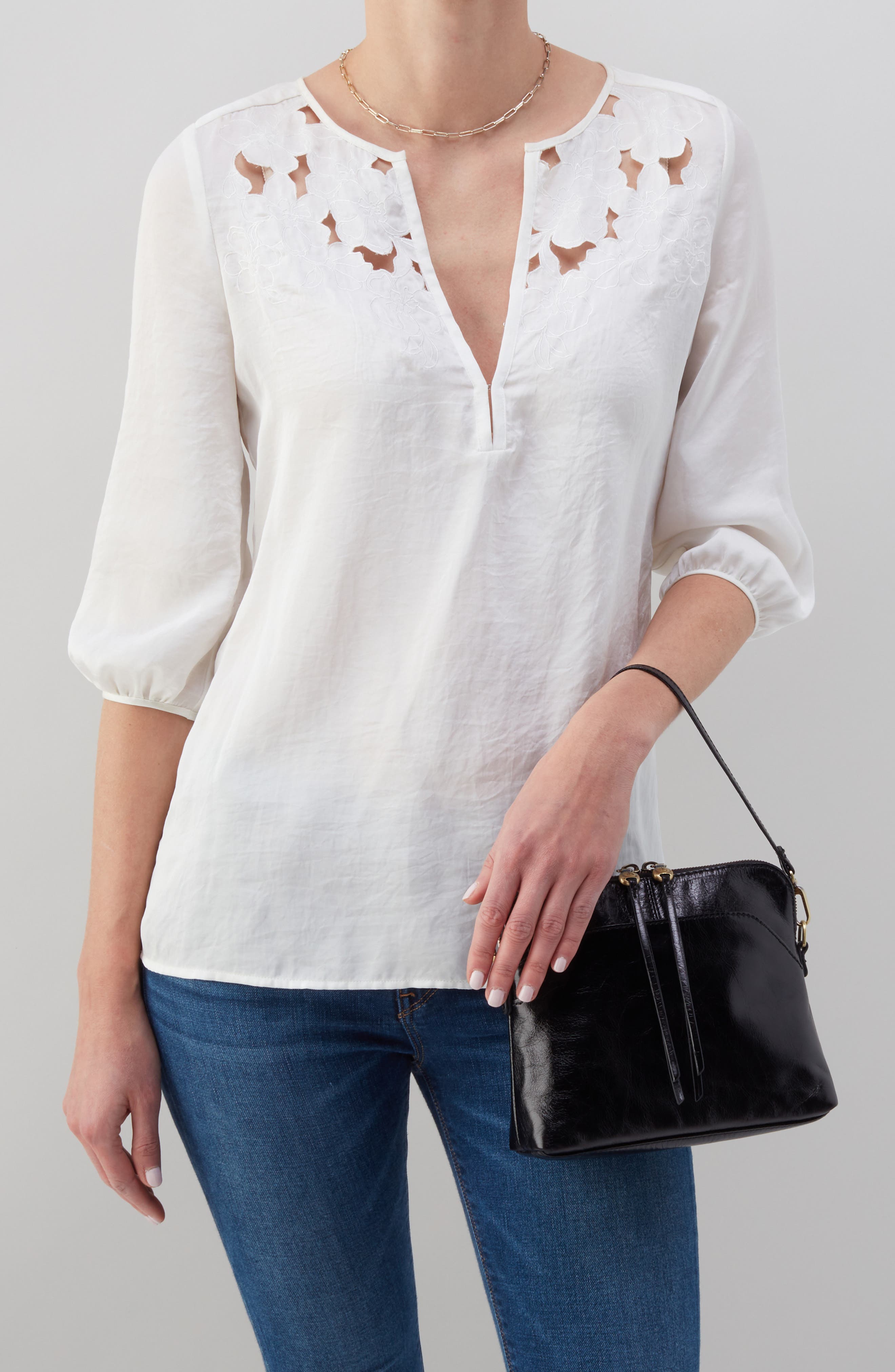 HOBO Reeva Leather Crossbody Bag, Alternate, color, 