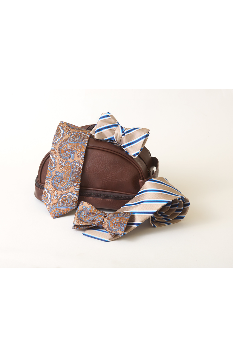 Beau Ties of Vermont Cioccolato Bow Tie, Alternate, color, Pre-Tied