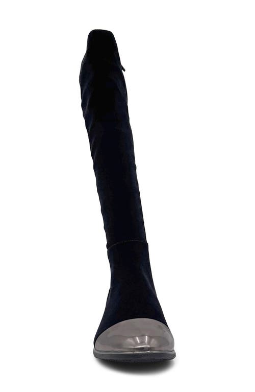 Chelsea Crew Birdy Cap Toe Tall Boot In Black