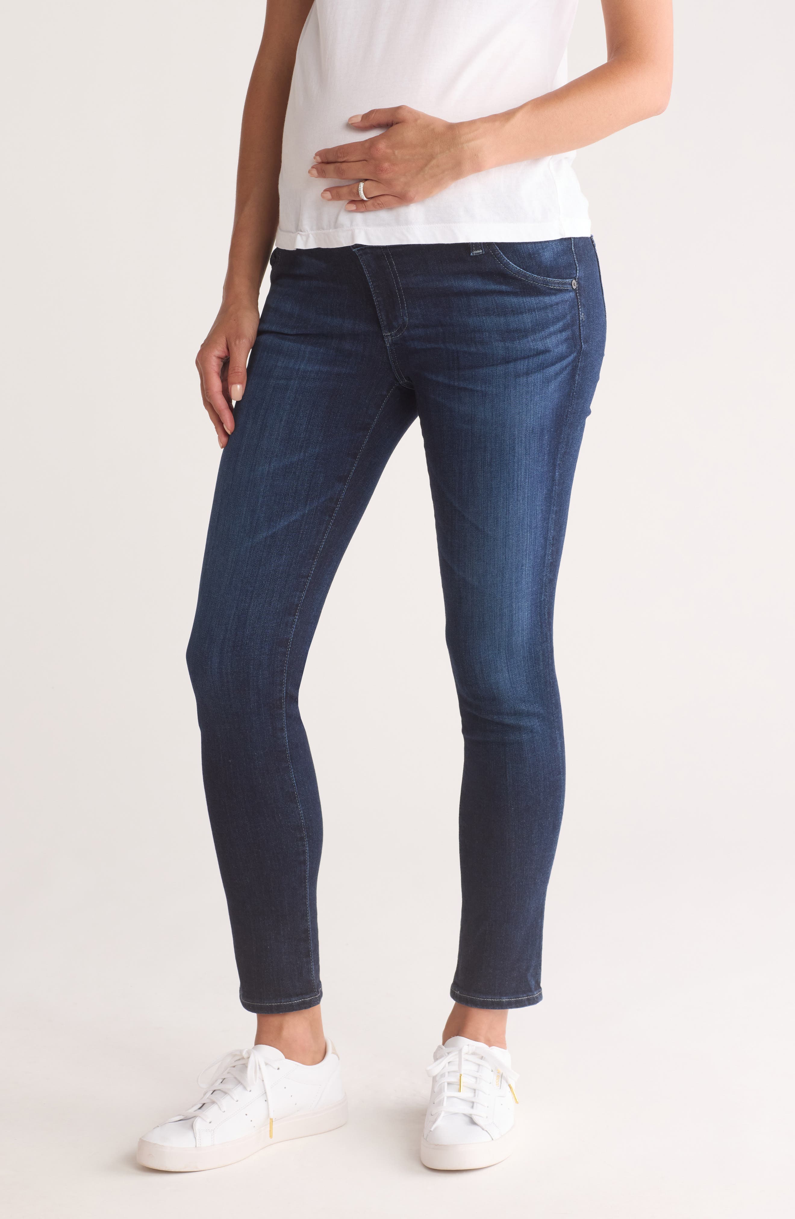 AG Prima Ankle Maternity Jeans