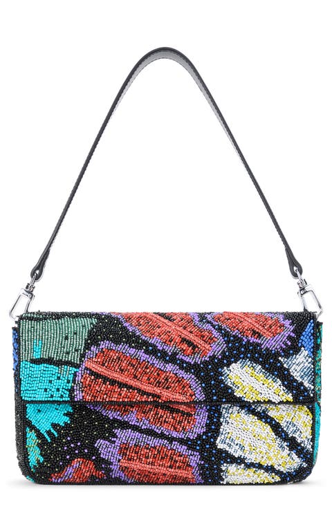 Timmy Beaded Shoulder Bag
