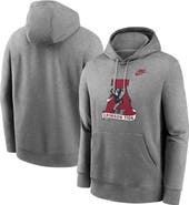 Nike Men's Nike Heather Gray Alabama Crimson Tide Legacy Logo Club Fleece Pullover Hoodie