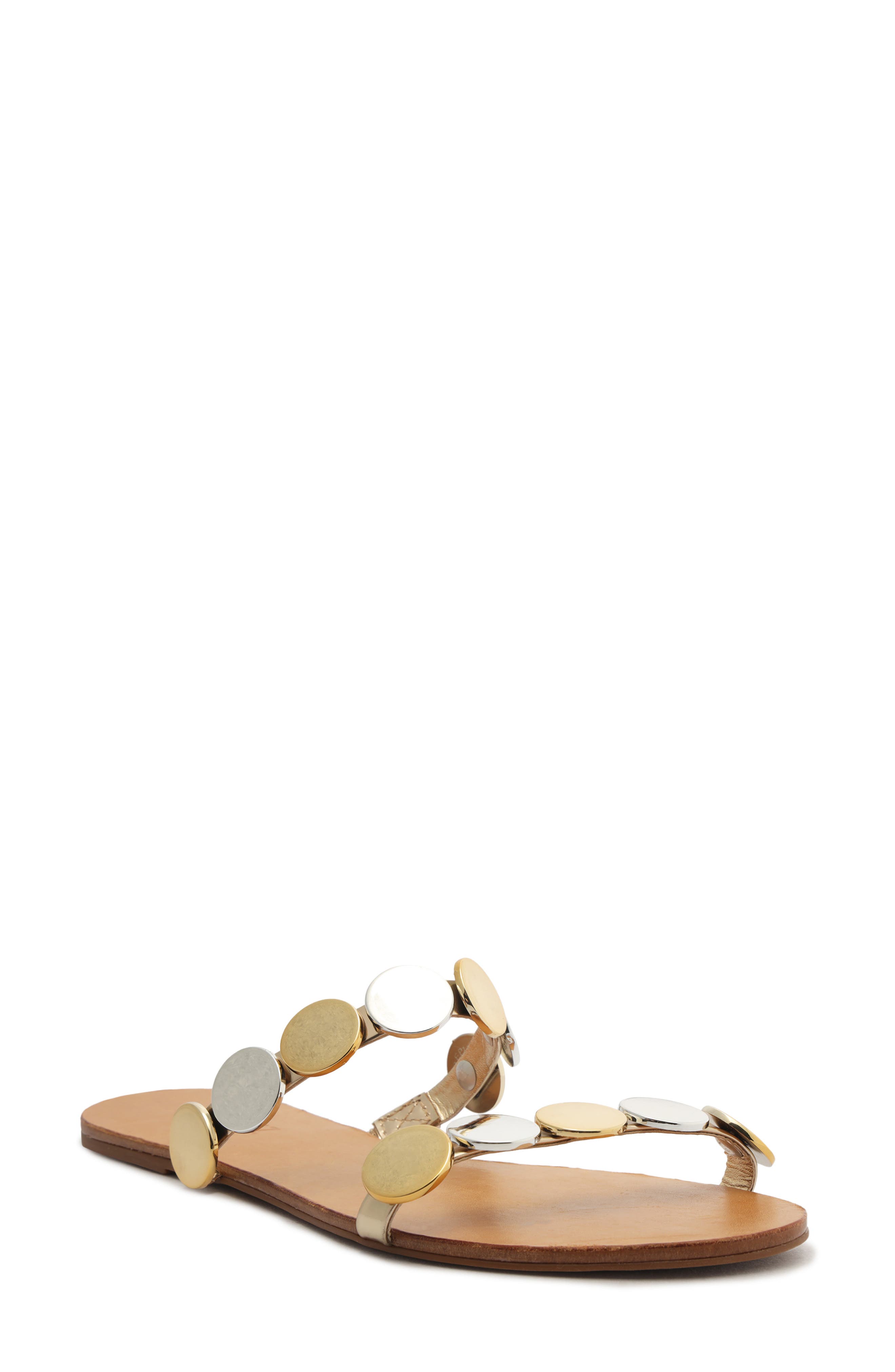 Schutz Acacia Flat Slide Sandal, Main, color, 