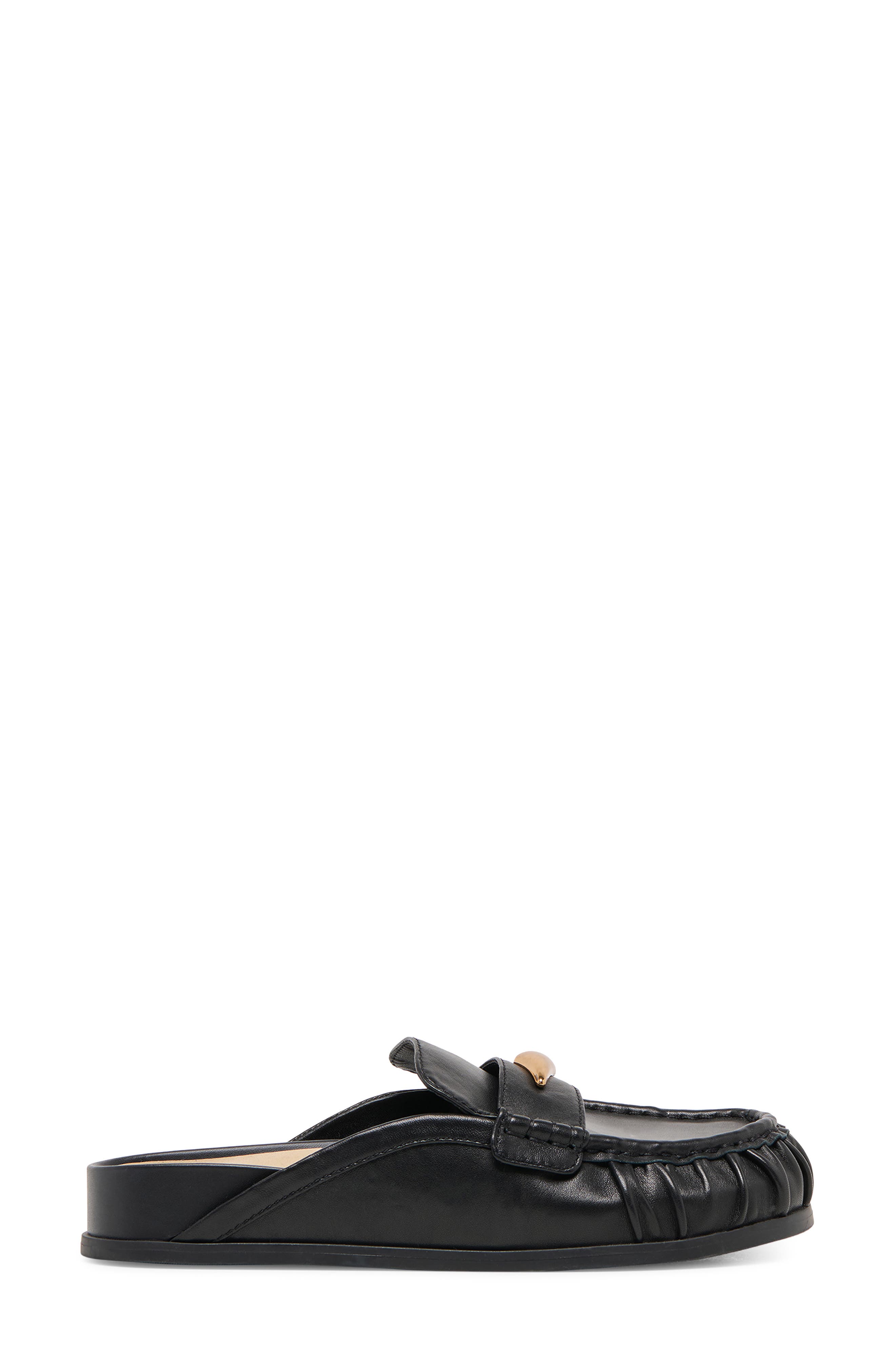Jodero Loafer Mule, Alternate, color, BLACK LEATHER