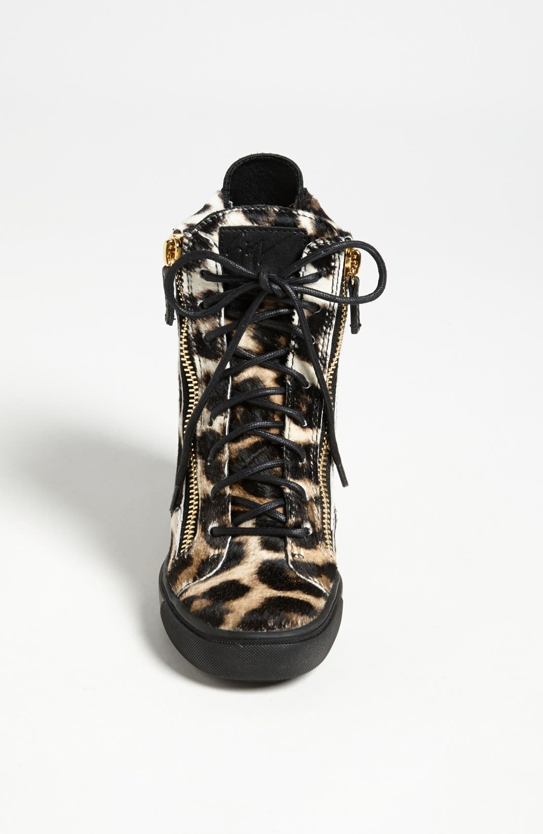 Giuseppe Zanotti Wedge Sneaker, Alternate, color, 
