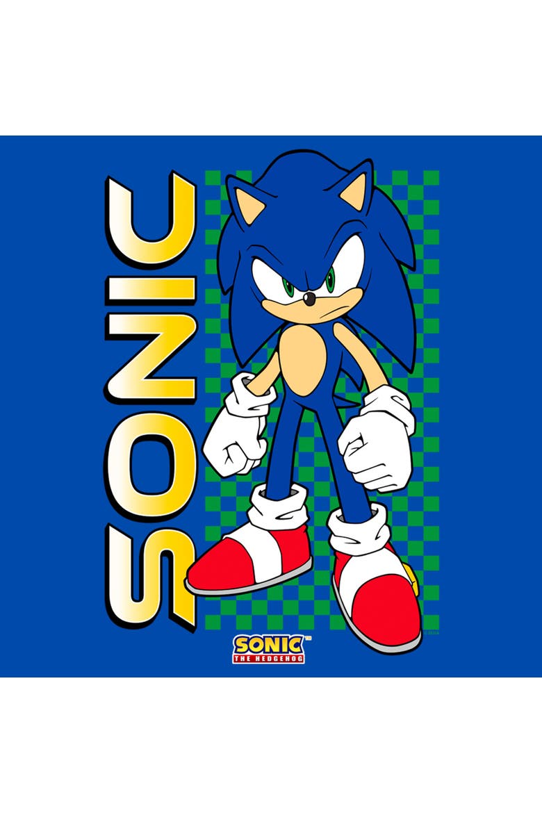 Boy's Sonic the Hedgehog Classic Pose Graphic T-Shirt, Alternate, color, Royal Blue