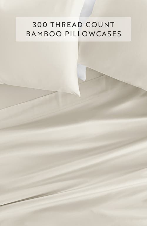 Homespun Set Of 2 Pillowcases In White