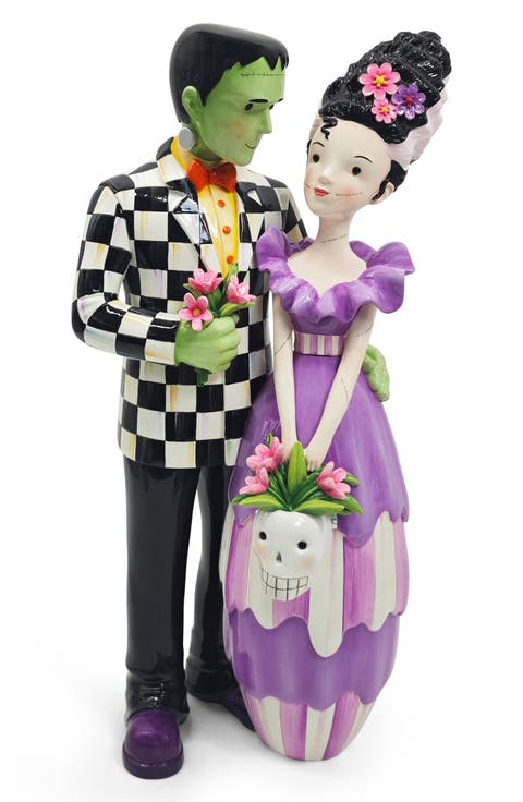 Glam O Ween Frankie & Bride Halloween Decoration