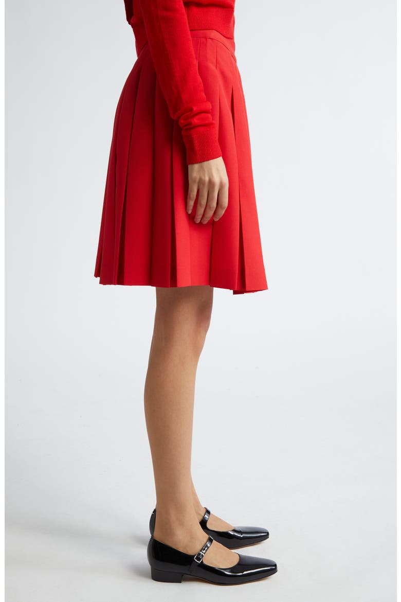Astra Pleated Skort, Alternate, color, RED