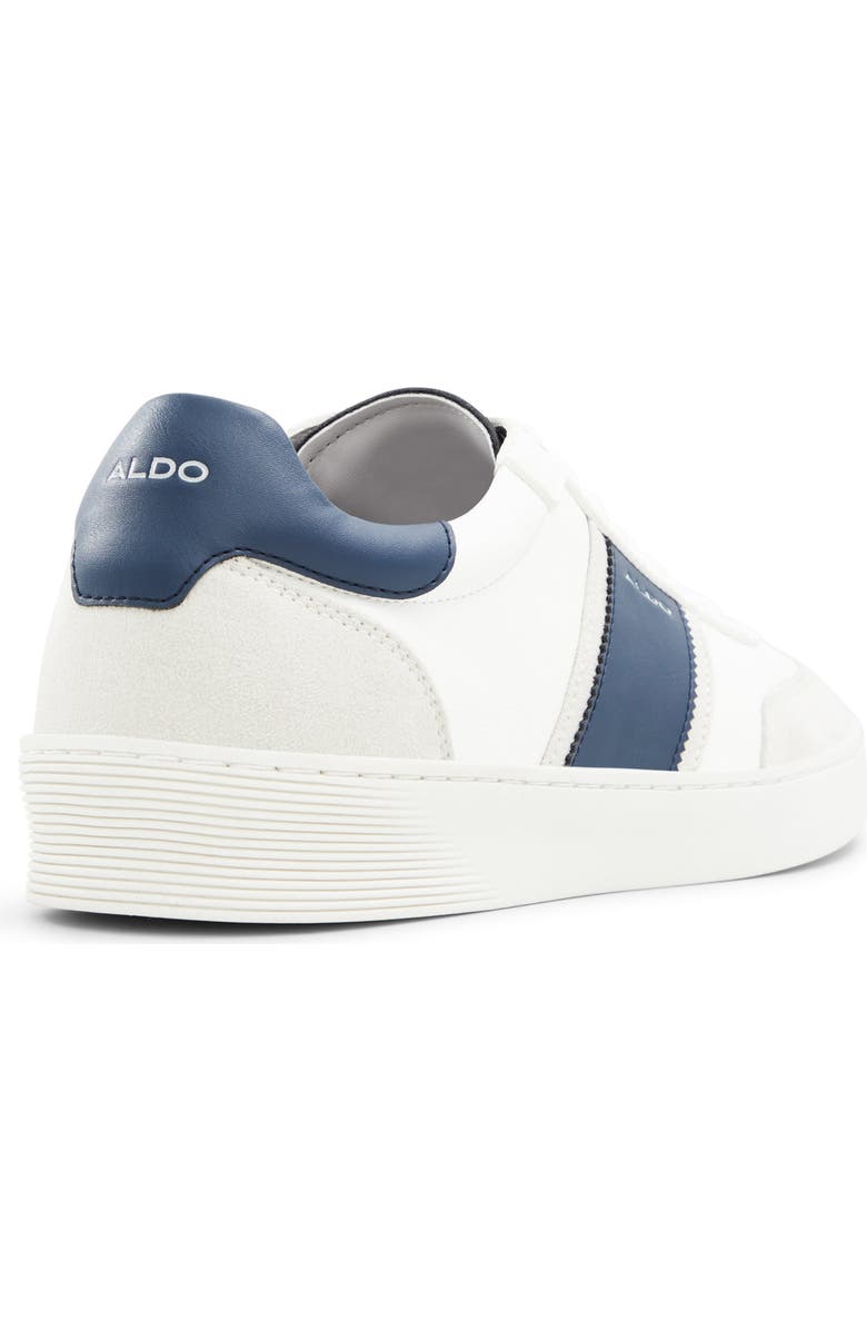 ALDO Trafford Sneaker, Alternate, color, White/ Navy