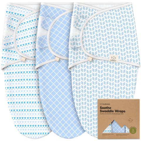 3-Pack Soothe Swaddle Wraps
