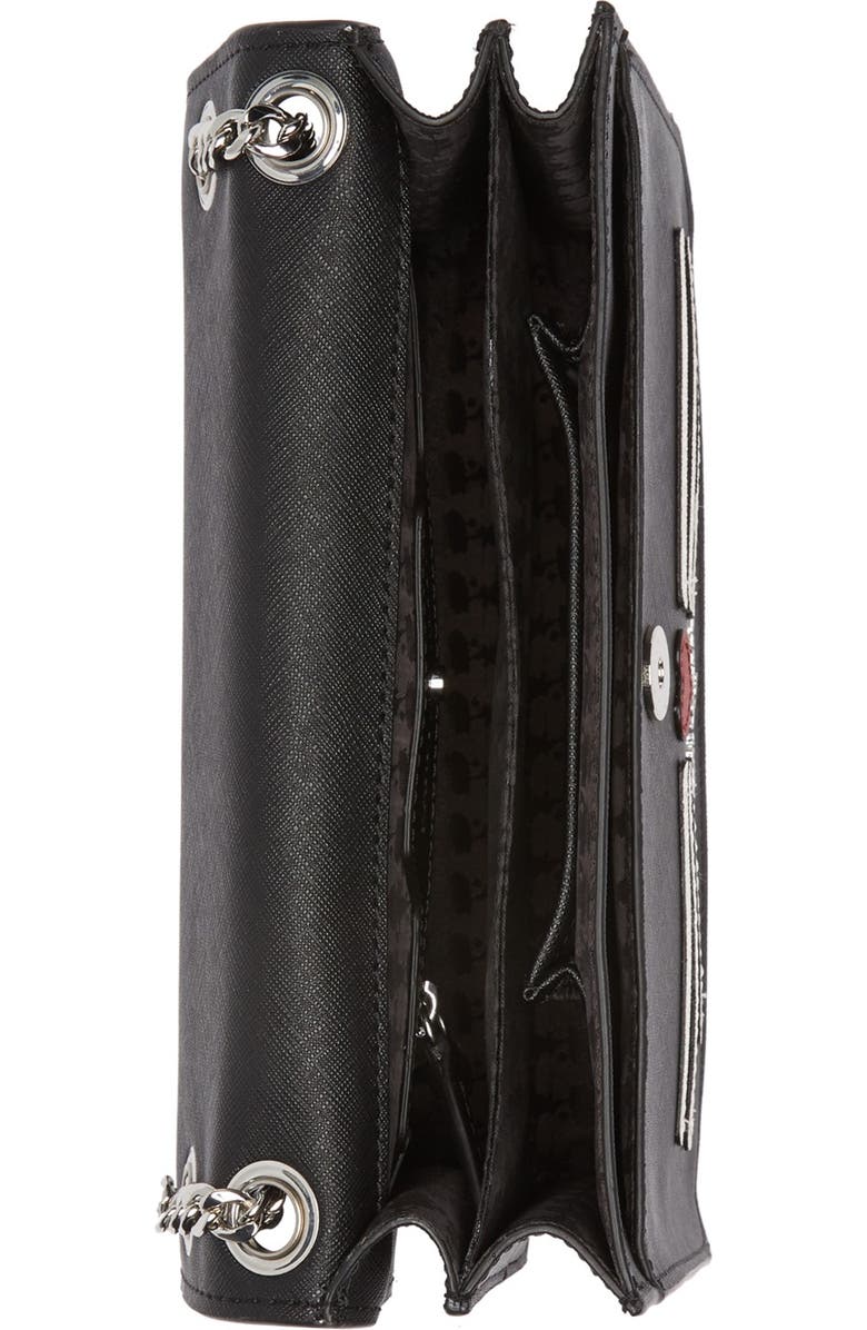 KARL LAGERFELD PARIS Maybelle Flap Shoulder Bag, Alternate, color,