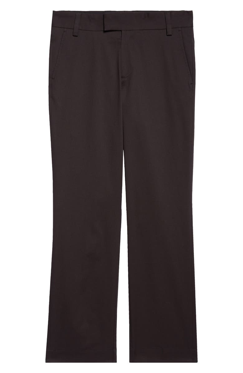 JKEEFER Alec Stretch Organic Cotton Gabardine Work Pants, Alternate, color, Black