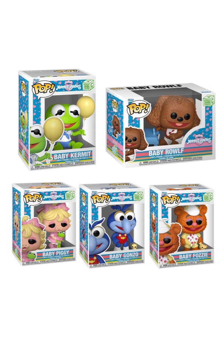 Muppet Babies Disney Funko Pop! Complete Set, Main, color, Multi-Color