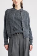 Nordstrom Brushed Cashmere Cardigan