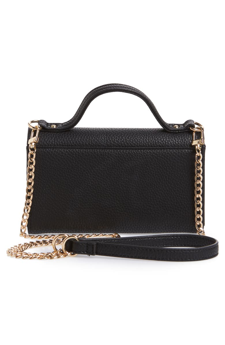 Emperia Dharma Faux Leather Wallet on a Chain, Alternate, color, 