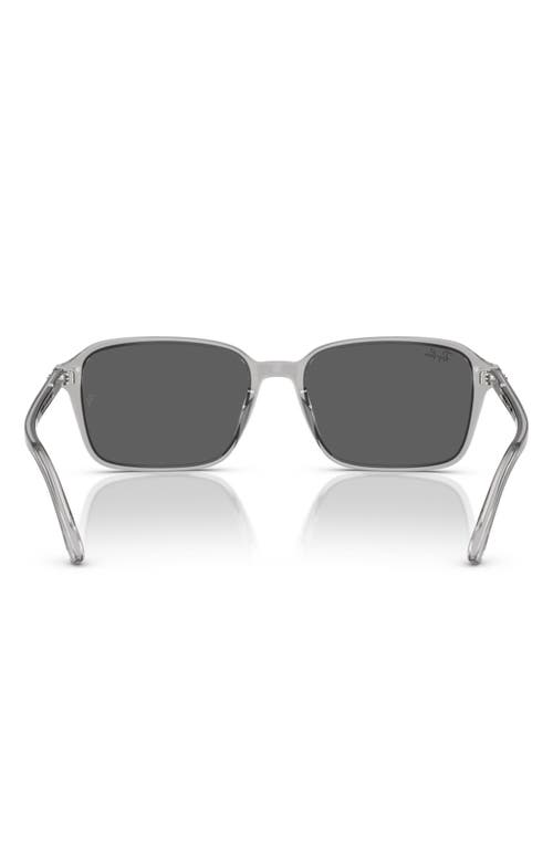 Ray Ban Ray-ban 58mm Square Sunglasses In Gray