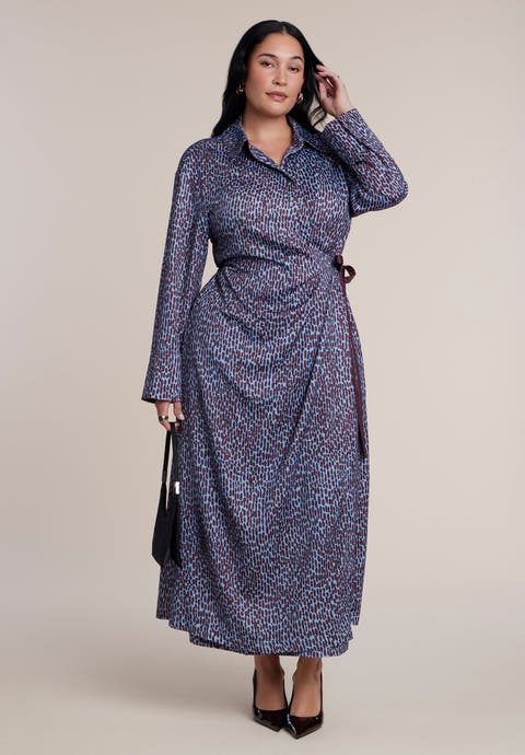 Wrap Detail Maxi Dress
