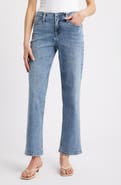 CITY BLUES Bandless Straight Leg Jeans