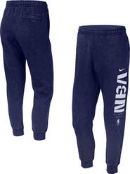 Nike Men's Nike  Navy NBA All-World Hoops Club Washed Jogger Pants