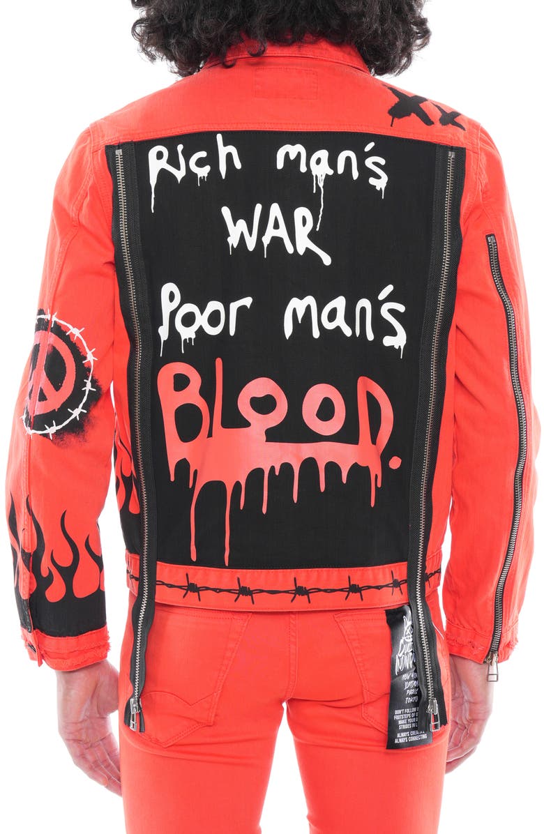 Cult of Individuality Paz Type II Denim Jacket, Alternate, color,