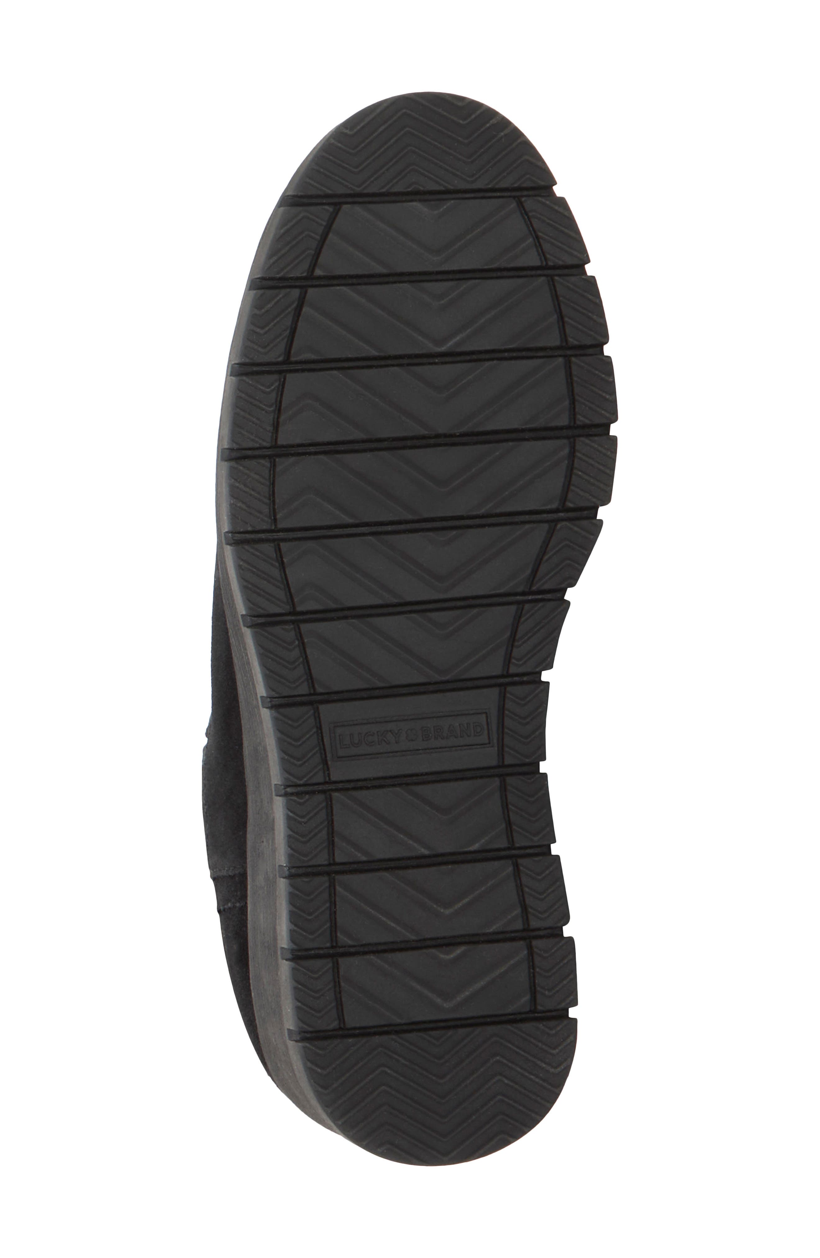 Lucky Brand Sondruh Platform Wedge Bootie, Alternate, color, Black