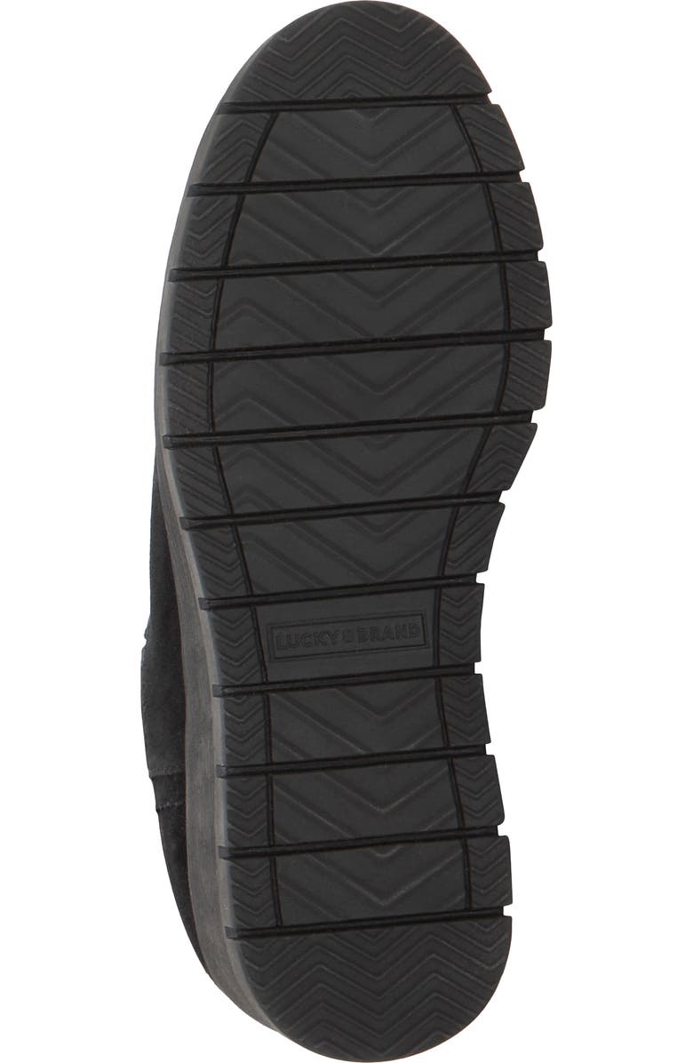 Lucky Brand Sondruh Platform Wedge Bootie, Alternate, color, Black