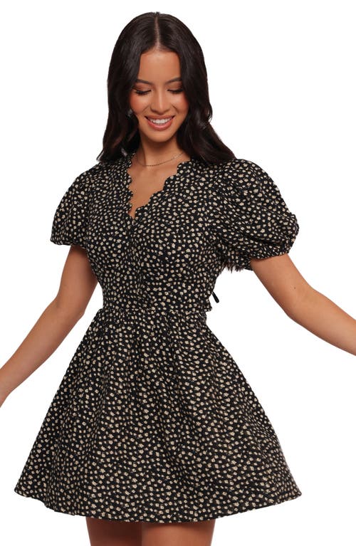 Petal And Pup Petal & Pup Chelsey Short Sleeve Back Cutout Minidress