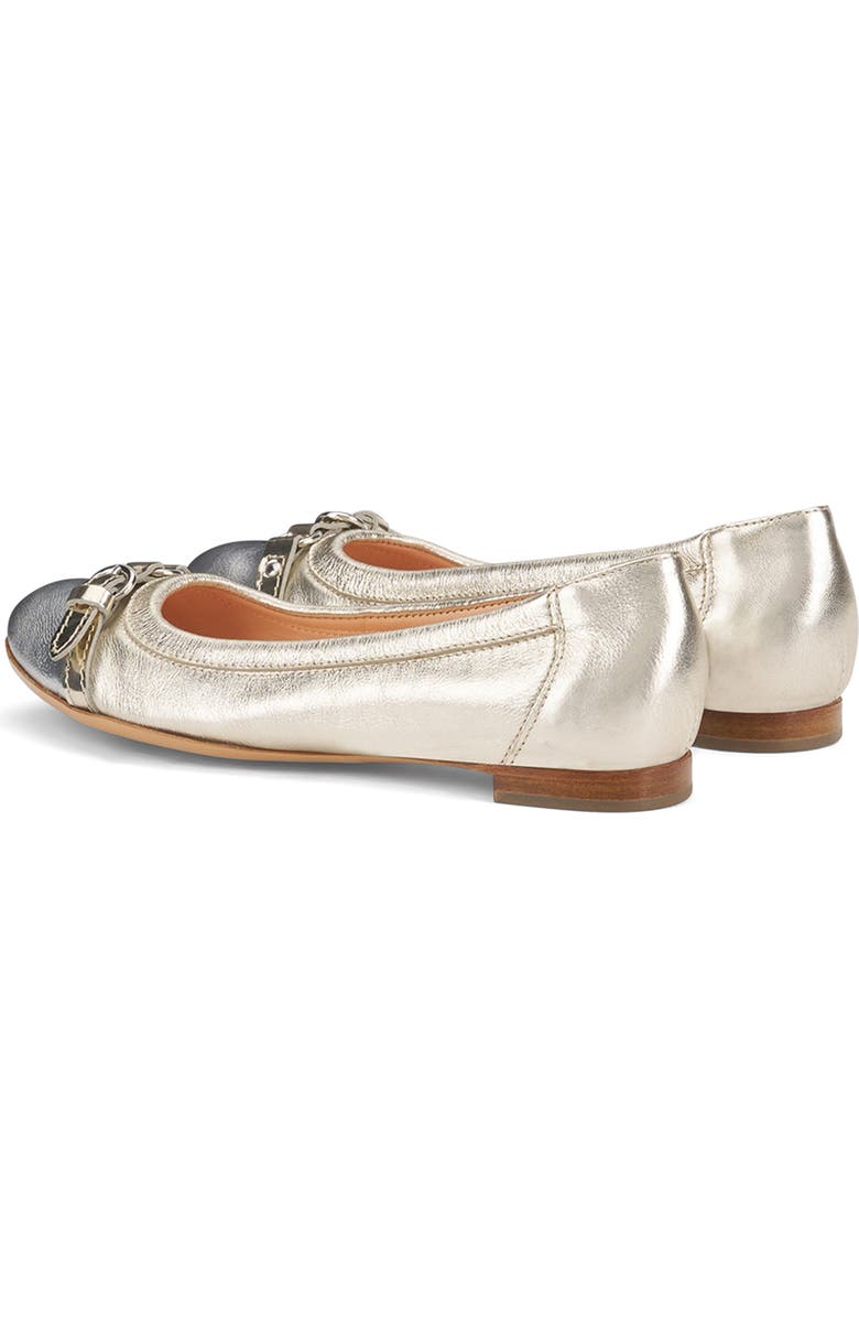 AGL Monika Cap Toe Ballet Flat, Alternate, color,