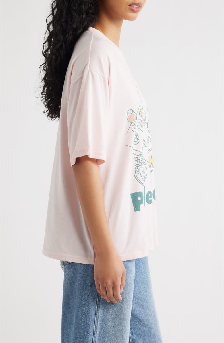 Vinyl Icons Palmero Graphic T-Shirt, Alternate, color, Pink